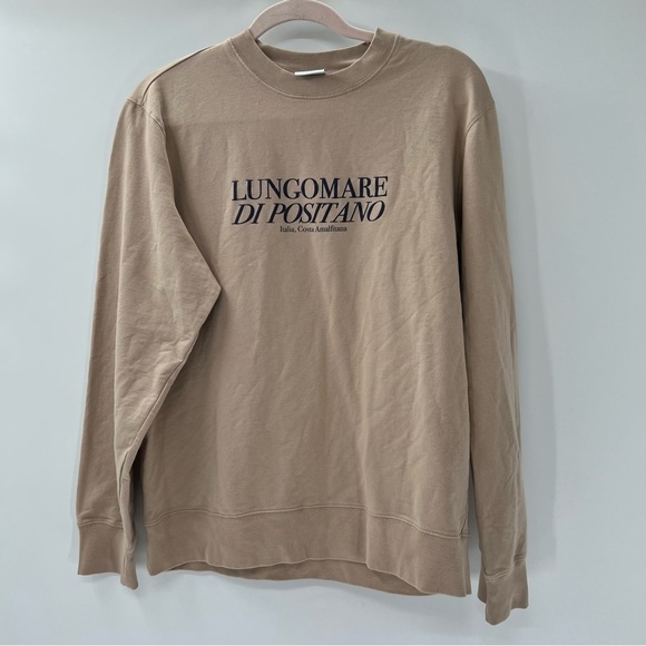Mango Sweatshirt LUNGOMARE DI POSITANO Italia costa amalfitana amalfi coast - Picture 1 of 5